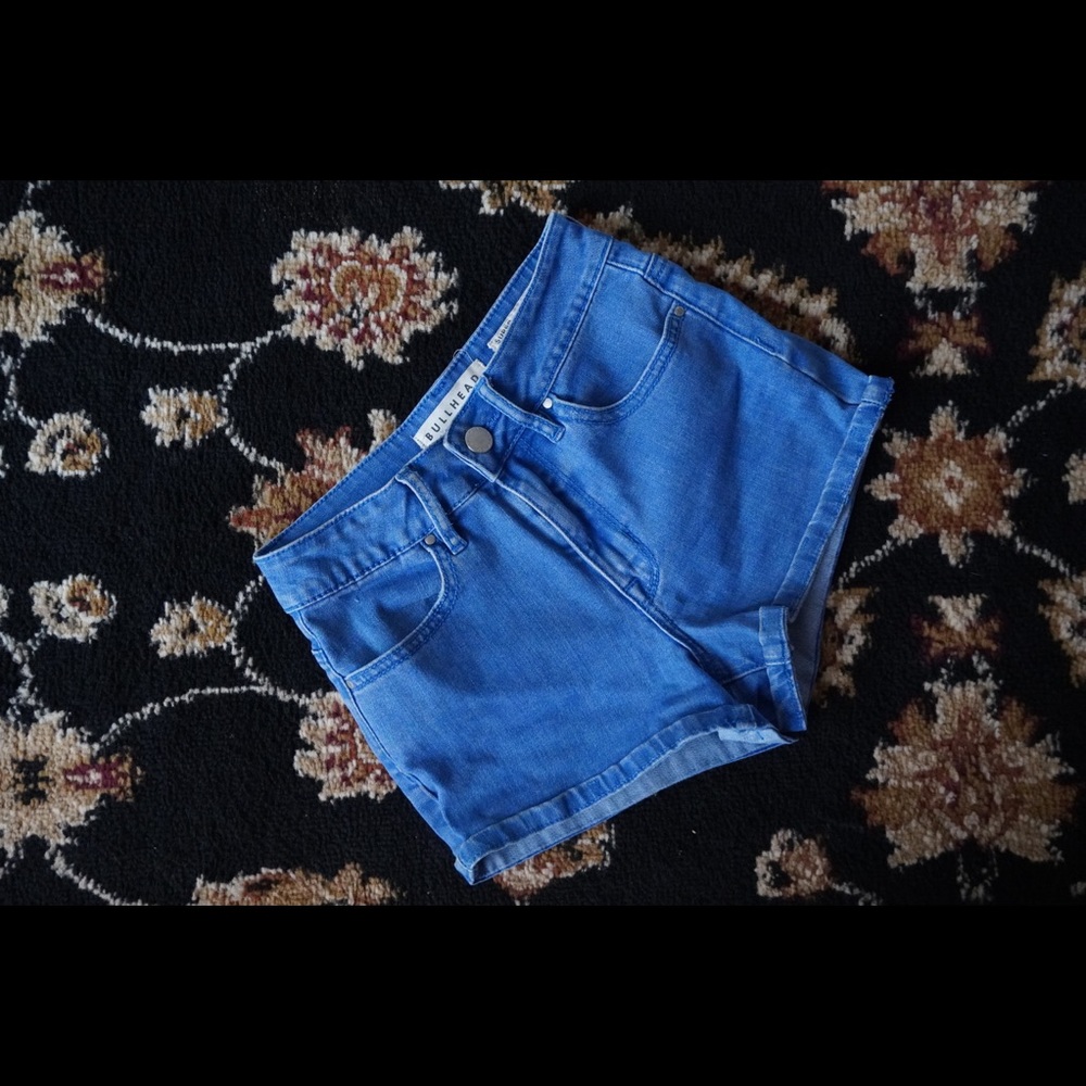 Blue Jean Denim Super High-Rise Shorts - Pacsun